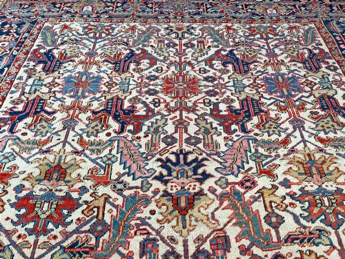 ANTIQUE HERIZ CARPET - ADDITIONAL PHOTO 9