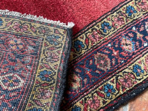 ANTIQUE FARAHAN RUG - ADDITIONAL PHOTO 4