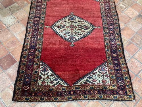 ANTIQUE FARAHAN RUG - ADDITIONAL PHOTO 5
