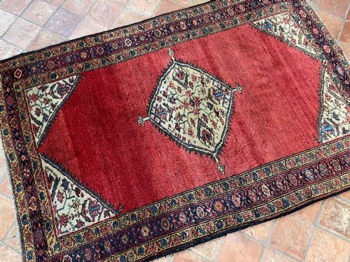 ANTIQUE FARAHAN RUG - ADDITIONAL PHOTO 6