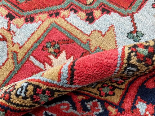ANTIQUE KARAJA CARPET - ADDITIONAL PHOTO 1