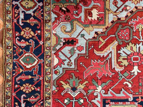 ANTIQUE KARAJA CARPET - ADDITIONAL PHOTO 6