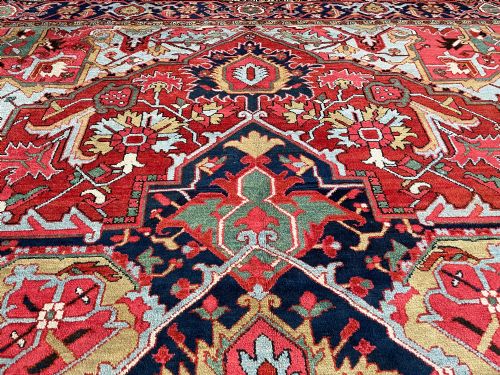 ANTIQUE KARAJA CARPET - ADDITIONAL PHOTO 9