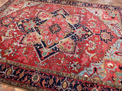 ANTIQUE KARAJA CARPET - ADDITIONAL PHOTO 13