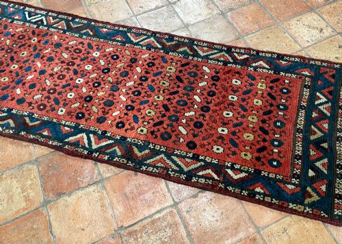 ANTIQUE KURDISH RUNNER - ADDITIONAL PHOTO 1