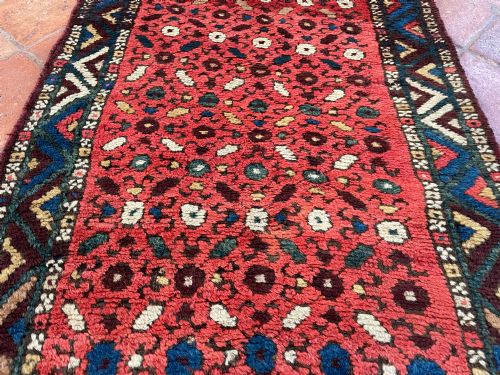 ANTIQUE KURDISH RUNNER - ADDITIONAL PHOTO 5