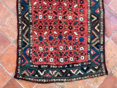 ANTIQUE KURDISH RUNNER - ADDITIONAL PHOTO 6