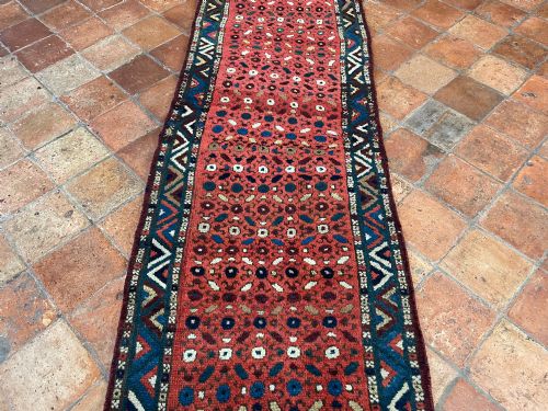 ANTIQUE KURDISH RUNNER - ADDITIONAL PHOTO 7