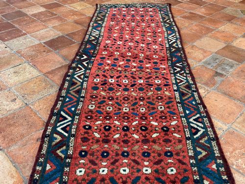 ANTIQUE KURDISH RUNNER - ADDITIONAL PHOTO 10