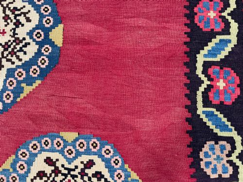 ANTIQUE BESSARABIAN KILIM - ADDITIONAL PHOTO 3