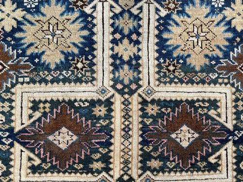 ANTIQUE KUBA AFSHAN RUG - ADDITIONAL PHOTO 10