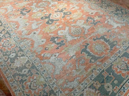 RARE ANTIQUE USHAK CARPET - ADDITIONAL PHOTO 4