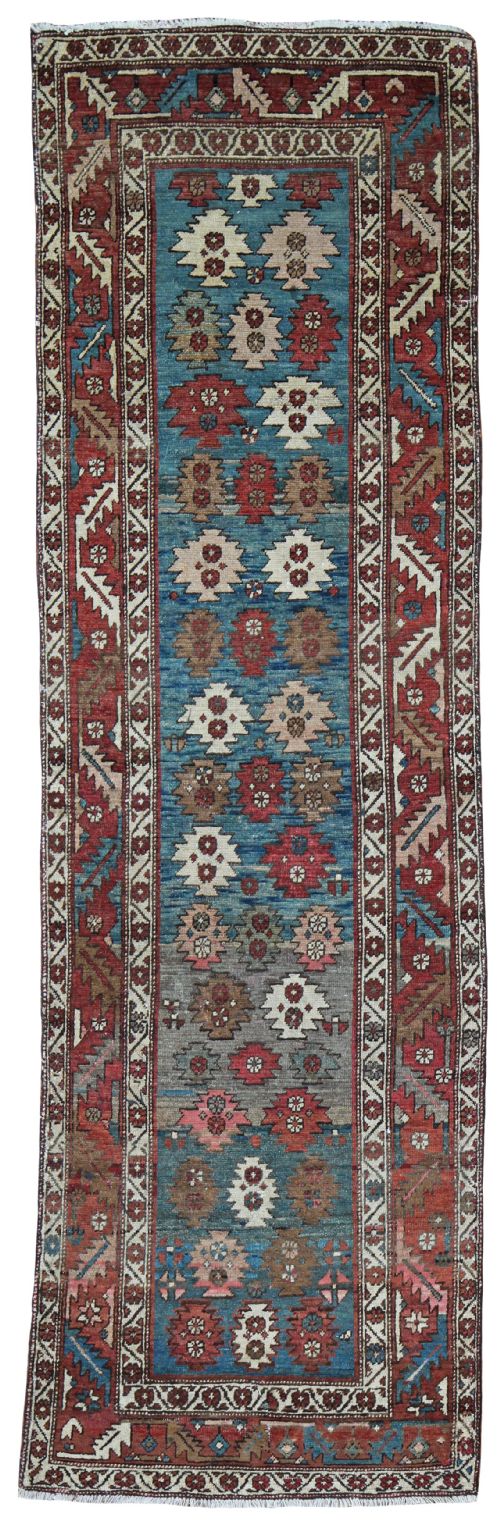 antique bakshaish runner - CATEGORY: ANTIQUE RUGS - DATED 1890