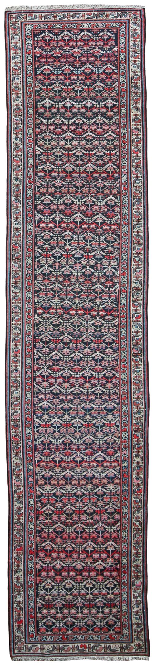antique malayer runner - CATEGORY: ANTIQUE RUGS - DATED 1910