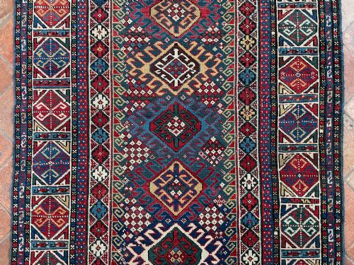 ANTIQUE KUBA RUG - ADDITIONAL PHOTO 4