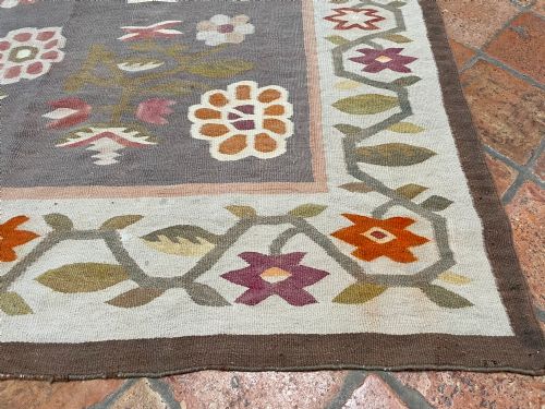 ANTIQUE BESSARABIAN KILIM - ADDITIONAL PHOTO 3
