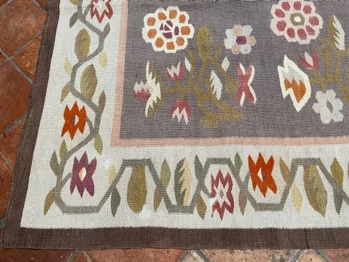 ANTIQUE BESSARABIAN KILIM - ADDITIONAL PHOTO 4