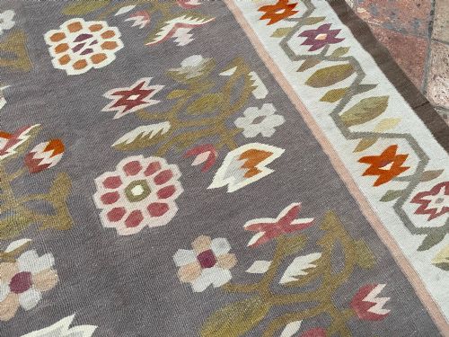 ANTIQUE BESSARABIAN KILIM - ADDITIONAL PHOTO 7