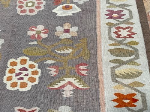 ANTIQUE BESSARABIAN KILIM - ADDITIONAL PHOTO 8