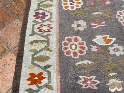 ANTIQUE BESSARABIAN KILIM - ADDITIONAL PHOTO 10