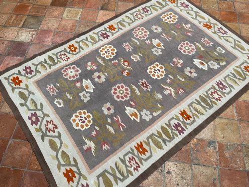 ANTIQUE BESSARABIAN KILIM - ADDITIONAL PHOTO 11