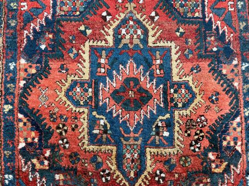 ANTIQUE KARAJA RUG - ADDITIONAL PHOTO 2