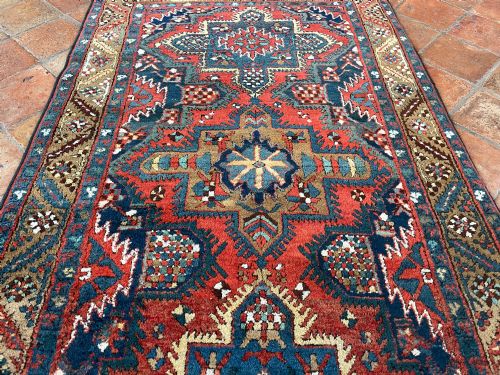 ANTIQUE KARAJA RUG - ADDITIONAL PHOTO 3