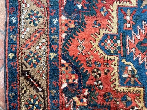 ANTIQUE KARAJA RUG - ADDITIONAL PHOTO 4