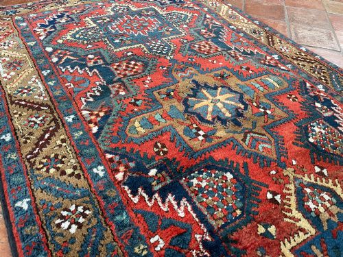 ANTIQUE KARAJA RUG - ADDITIONAL PHOTO 7