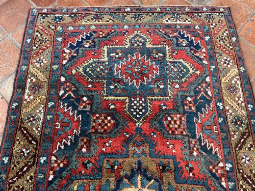 ANTIQUE KARAJA RUG - ADDITIONAL PHOTO 8
