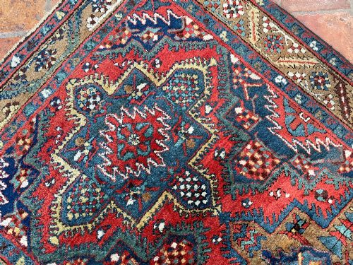 ANTIQUE KARAJA RUG - ADDITIONAL PHOTO 9