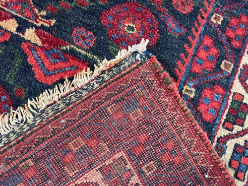 ANTIQUE AFSHAR RUG - ADDITIONAL PHOTO 1