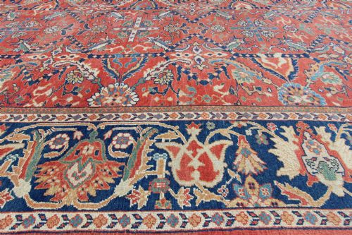 ANTIQUE ZIEGLER CARPET - ADDITIONAL PHOTO 2