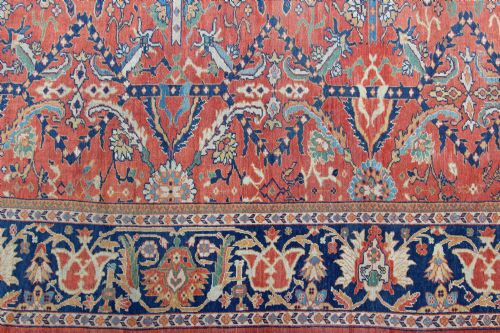 ANTIQUE ZIEGLER CARPET - ADDITIONAL PHOTO 3