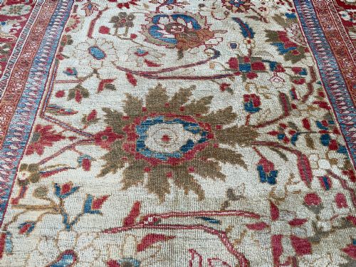 RARE ANTIQUE ZIEGLER CARPET - ADDITIONAL PHOTO 2