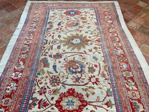 RARE ANTIQUE ZIEGLER CARPET - ADDITIONAL PHOTO 12