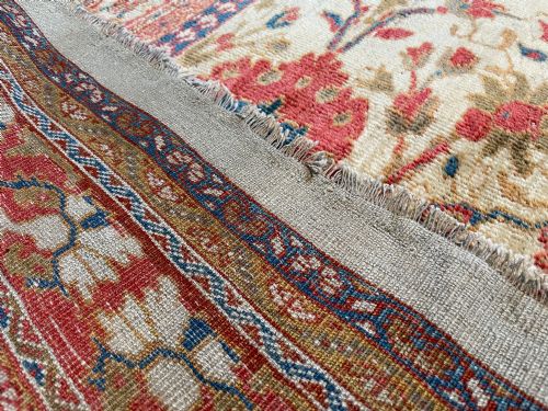 RARE ANTIQUE ZIEGLER CARPET - ADDITIONAL PHOTO 13