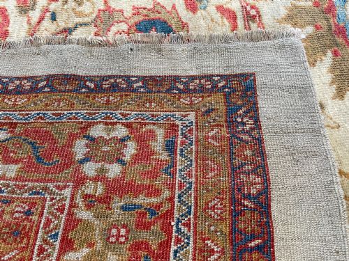 RARE ANTIQUE ZIEGLER CARPET - ADDITIONAL PHOTO 14