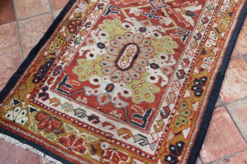 ANTIQUE ZIEGLER BORDER RUNNER - ADDITIONAL PHOTO 1