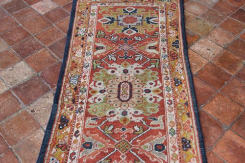 ANTIQUE ZIEGLER BORDER RUNNER - ADDITIONAL PHOTO 5