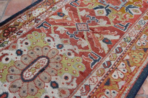 ANTIQUE ZIEGLER BORDER RUNNER - ADDITIONAL PHOTO 7