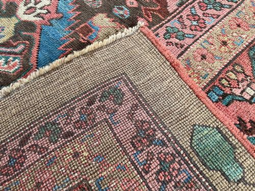 RARE ANTIQUE BAKSHAISH CARPET - ADDITIONAL PHOTO 4