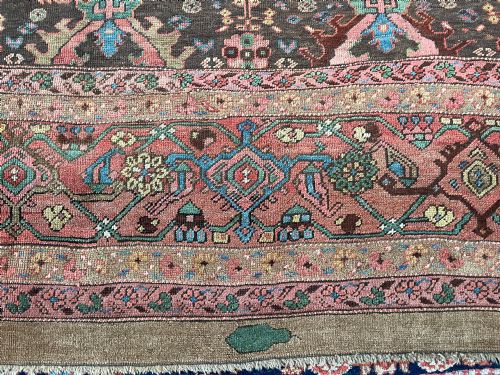 RARE ANTIQUE BAKSHAISH CARPET - ADDITIONAL PHOTO 9