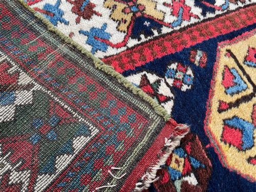 RARE ANTIQUE KAZAK RUNNER - ADDITIONAL PHOTO 3