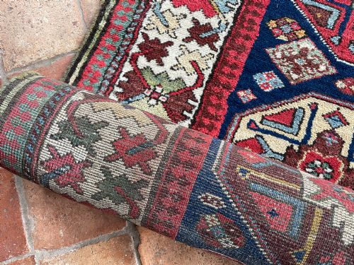 RARE ANTIQUE KAZAK RUNNER - ADDITIONAL PHOTO 6