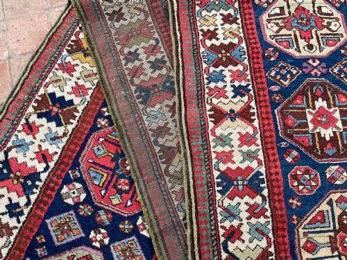 RARE ANTIQUE KAZAK RUNNER - ADDITIONAL PHOTO 7