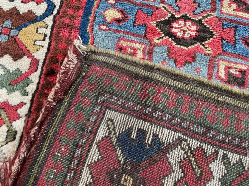RARE ANTIQUE KAZAK RUNNER - ADDITIONAL PHOTO 14