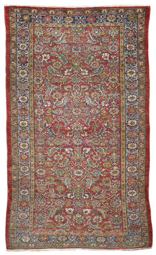 antique sultanabad rug - CATEGORY: ANTIQUE RUGS - DATED 1890