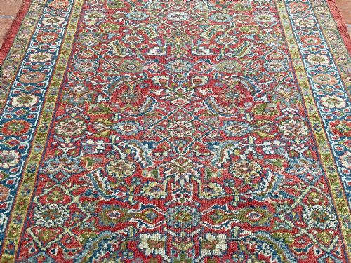 ANTIQUE SULTANABAD RUG - ADDITIONAL PHOTO 5