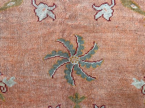 ANTIQUE USHAK CARPET - ADDITIONAL PHOTO 5